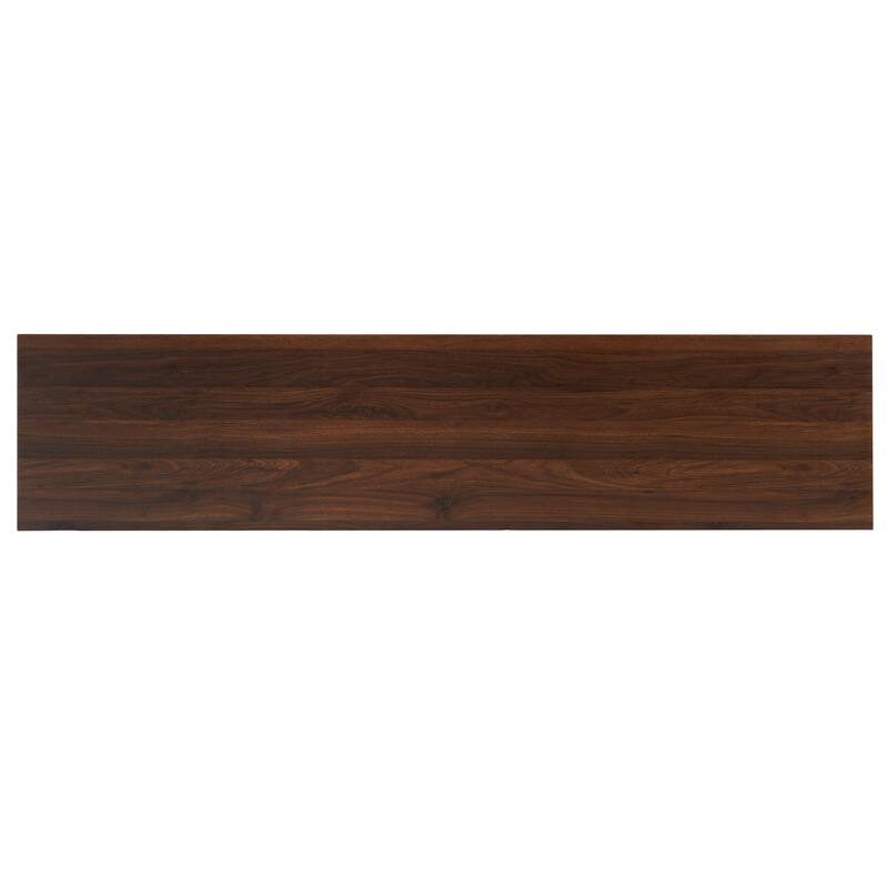 Modern White TV Console, 67" Width TV Stand, Glass Doors & Storage Drawers, Adjustable Shelves