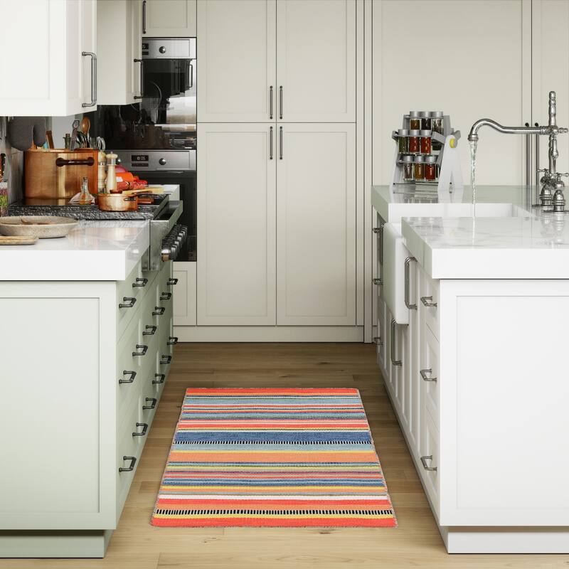 Liora Manne Sonoma Malibu Stripe Hand-woven Indoor/ Outdoor Area Rug
