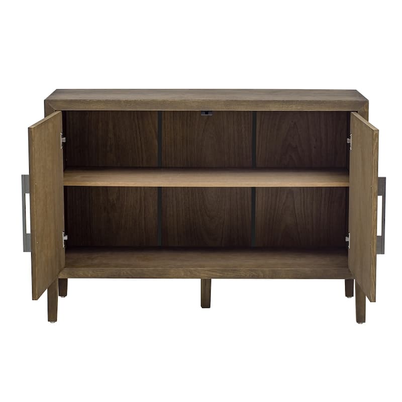 Living Room Storage Cabinet Wooden Cabinet with 2 Doors