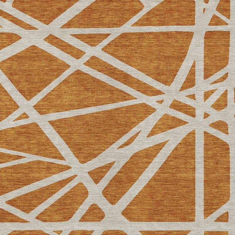 HomeRoots Geometric Transitional Rectangle Outdoor Rug