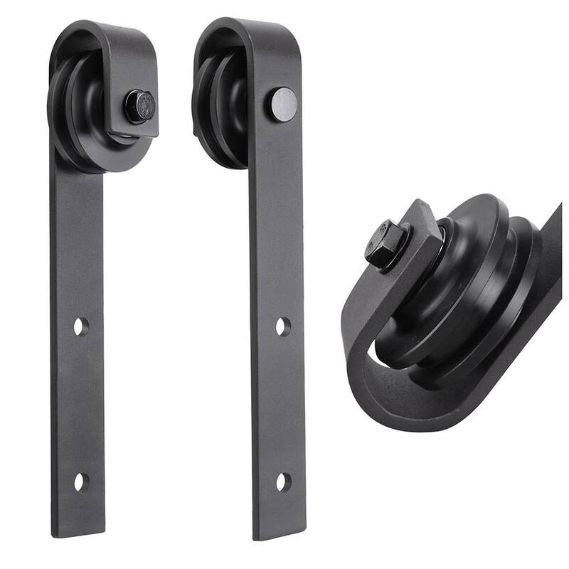 Double Bi-fold Doors Planum 0310 Matte Black with Sturdy Tracks
