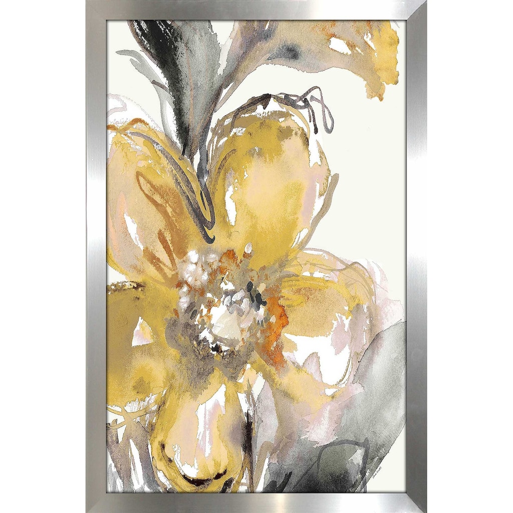 "Bright Blooms I (Vertical)" Print on Acrylic