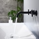 preview thumbnail 10 of 9, BATHLET Wall Mount Double Knob Handle Bathroom Sink Faucet