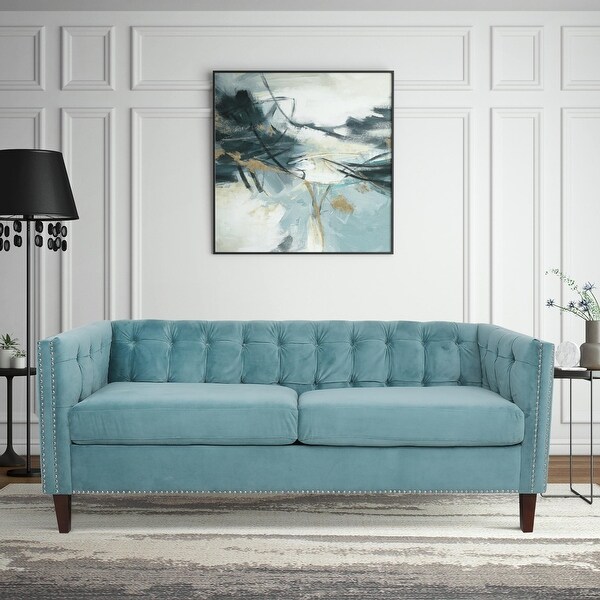 Fabric three seater sale sofa