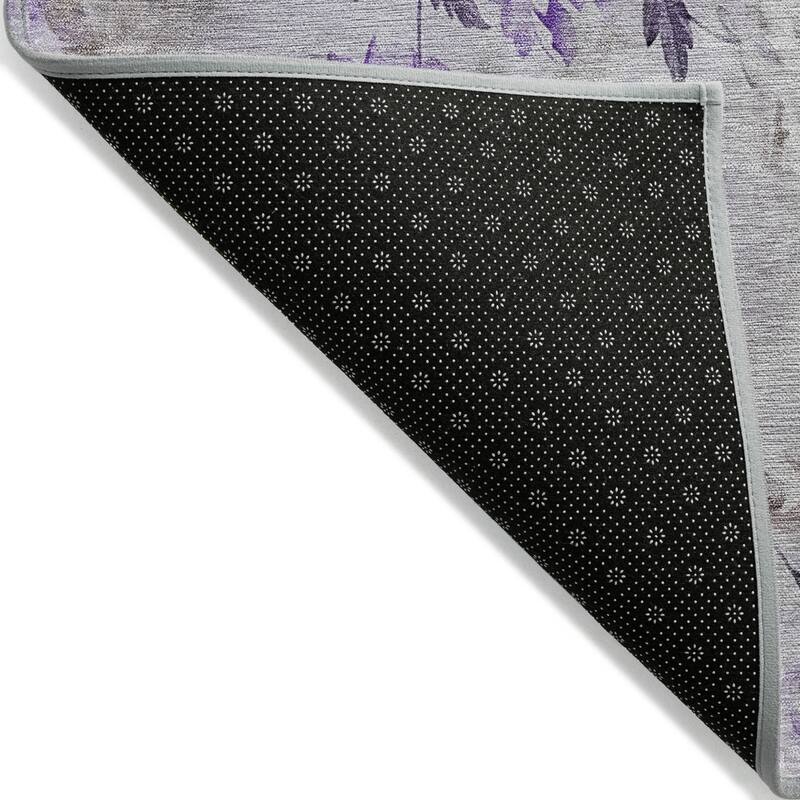 HomeRoots Floral Transitional Rectangle Outdoor Rug