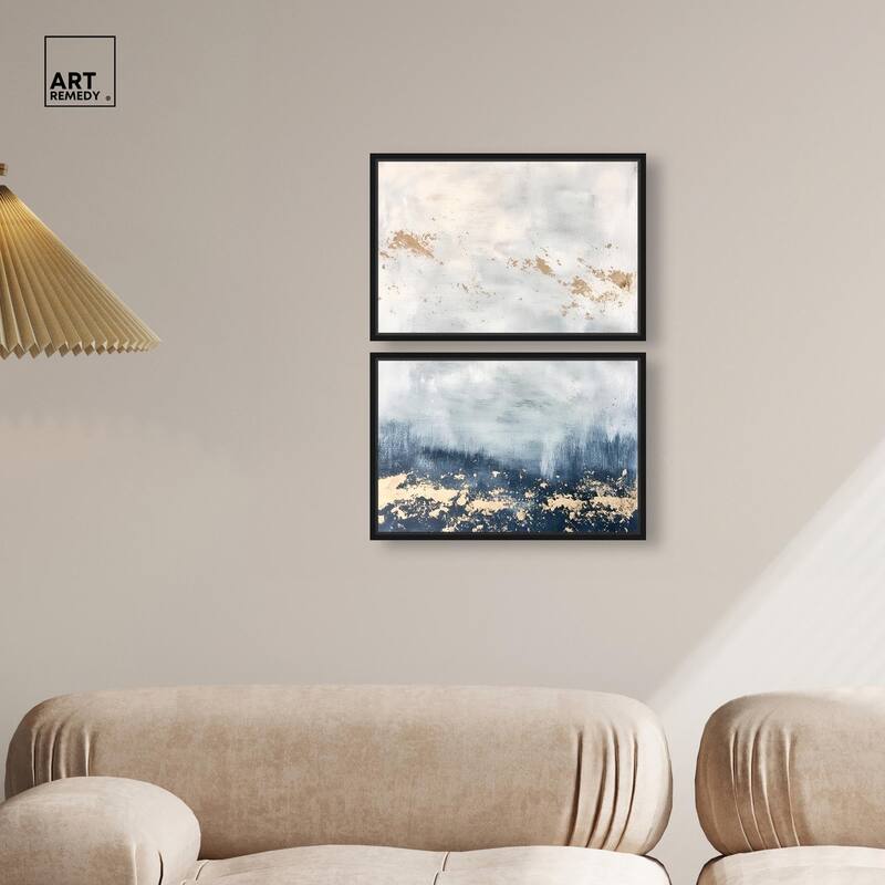 Inner Cosmos II Canvas Set of 2 by Art Remedy