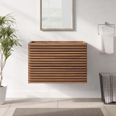 Render 30" Wall-Mount Bathroom Vanity (Sink Basin Not Included)