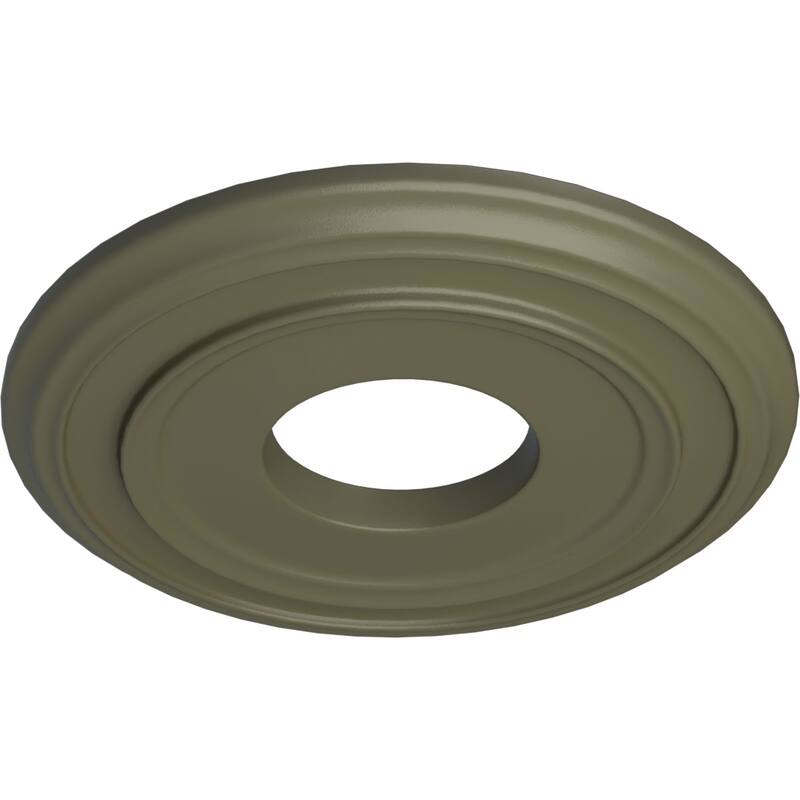 12 3/8"OD x 4"ID x 1 1/8"P Classic Ceiling Medallion