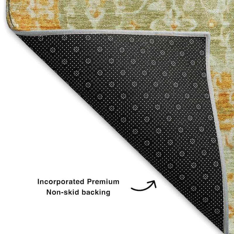 Premium Washable Super Soft Traditional Vintage Mayfield Rug