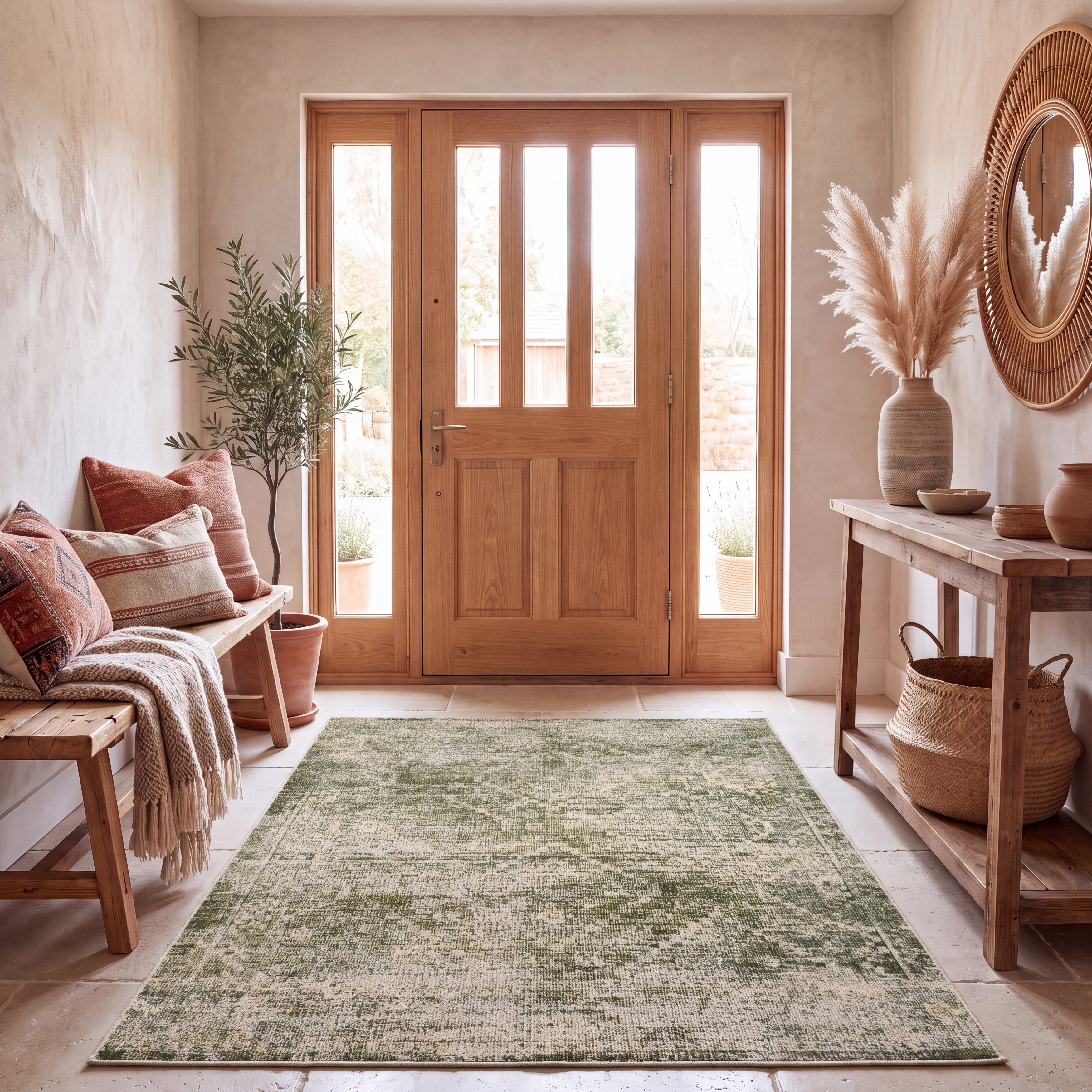 SAFAVIEH Madison Janell Boho Chic Rug