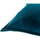 Vianne Solid Cotton Velvet 30-inch Lumbar Throw Pillow