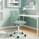 preview thumbnail 20 of 120, Homy Casa Armless Office Task Chair Aqua