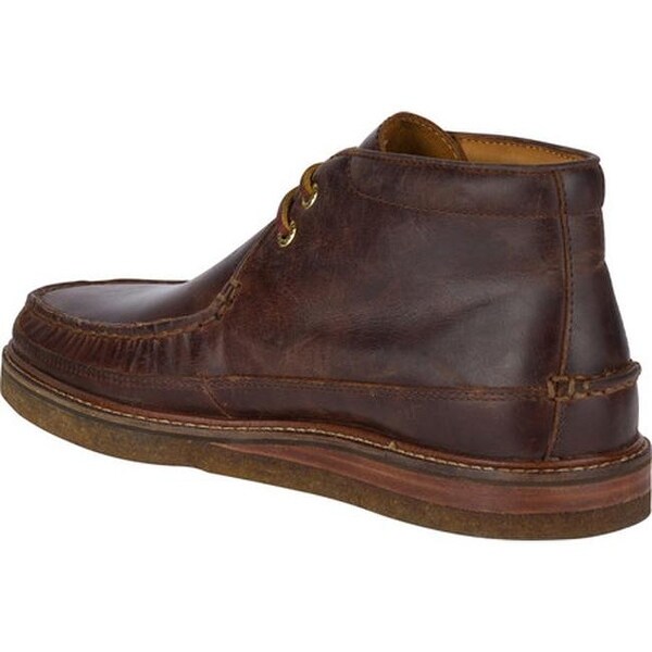 men's gold cup leather crepe chukka