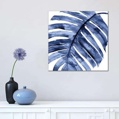 iCanvas "Indigo Palm, Close-Up II" by Melonie Miller Canvas Print