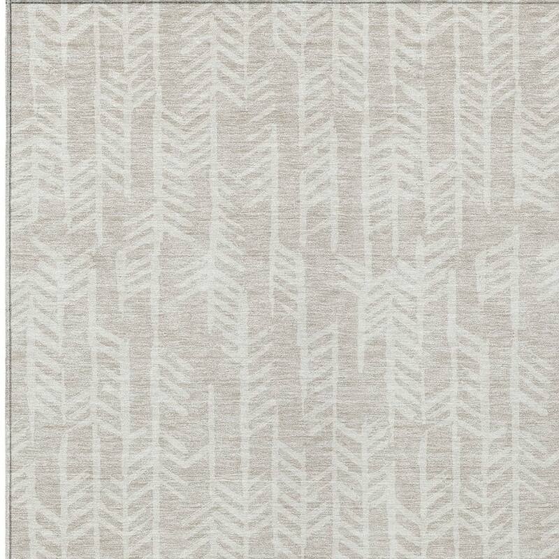 HomeRoots Tribal Transitional Rectangle Outdoor Rug