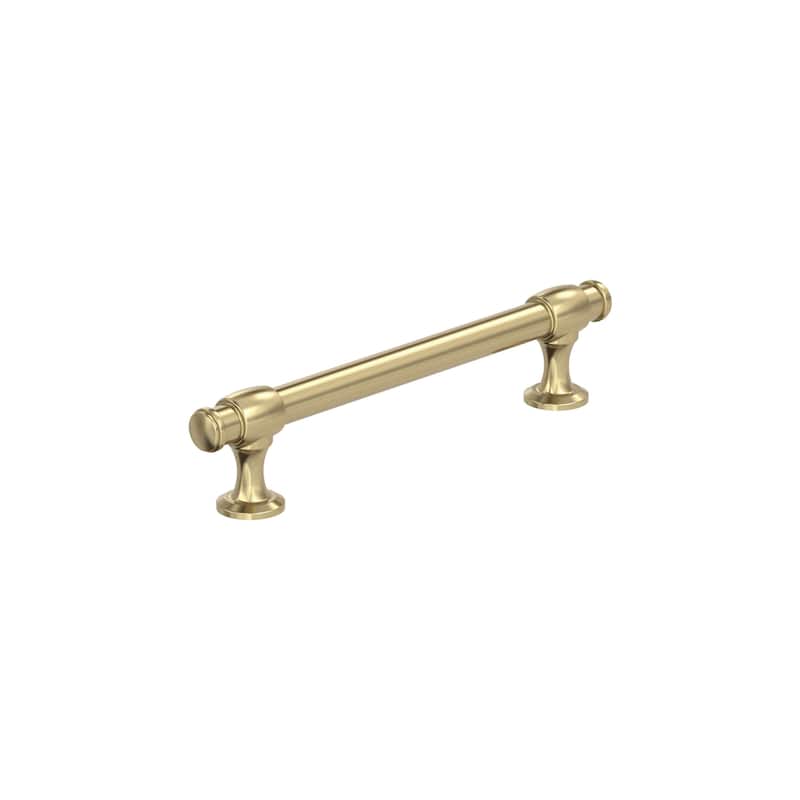 Amerock Winsome Kitchen Cabinet Pull - 5-1/16 in (128 mm) Center-to-Center - Golden Champagne