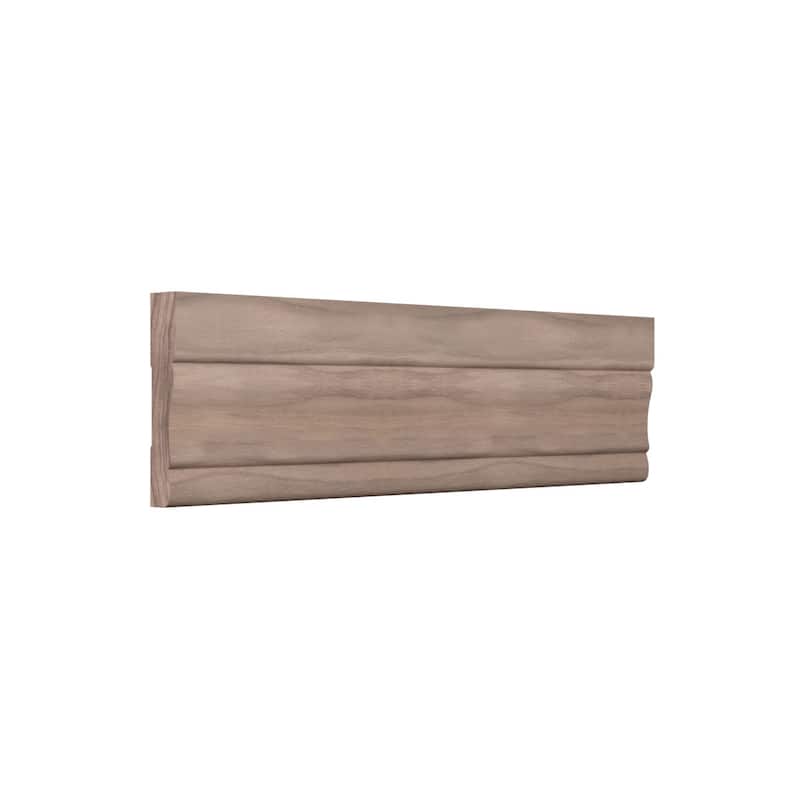 WM443: 5/8-in D x 3-1/4-in W x 96-in L Americraft Solid Hardwood Stain Grade Colonial Casing Moulding