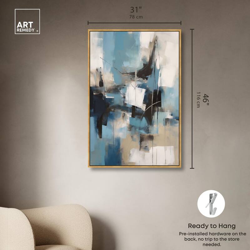 Glimpse of Infinity I Canvas by Art Remedy