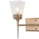 preview thumbnail 17 of 16, Mirha Mid-Century Modern Industrial Dimmable Glass Wall Sconce Bathroom Vanity Lights Foyer Powder room Hallway