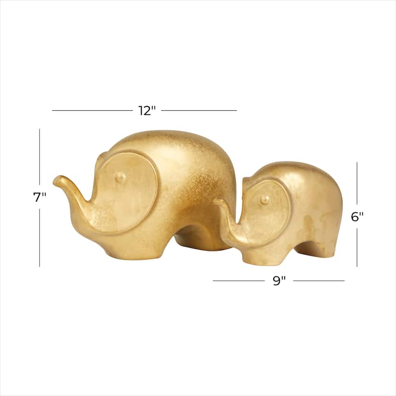 Stoneware Contemporary Sculpture - 7", 6"H