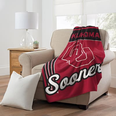 NCAA Oklahoma Sooners 46" x 60" Microfiber Throw Blanket