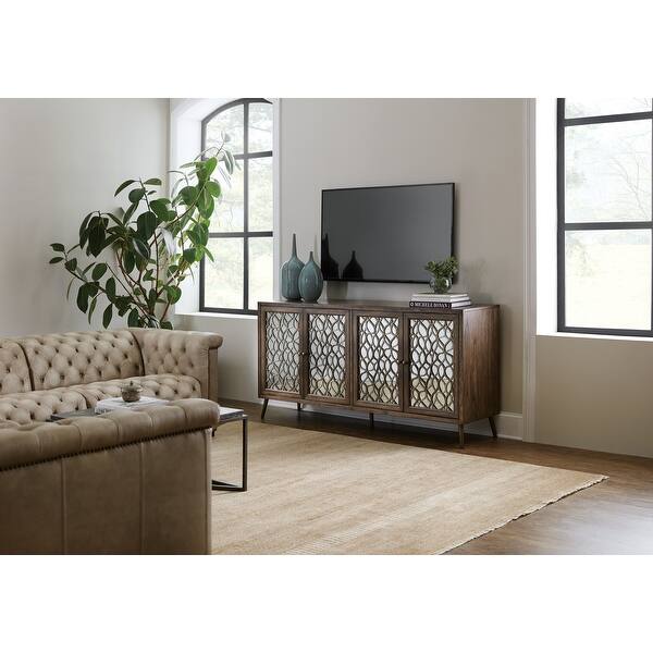 Shop Hooker Furniture 5808 55473 72 3 4 Wide Mindi Wood Tv Stand
