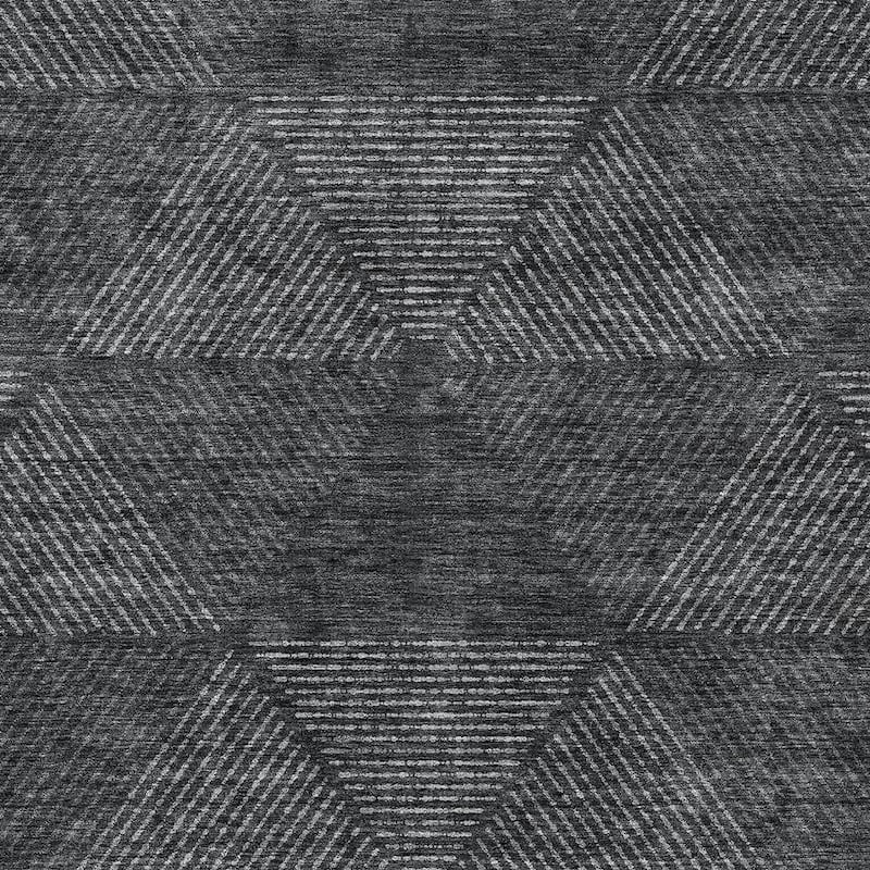 HomeRoots Geometric Transitional Rectangle Outdoor Rug