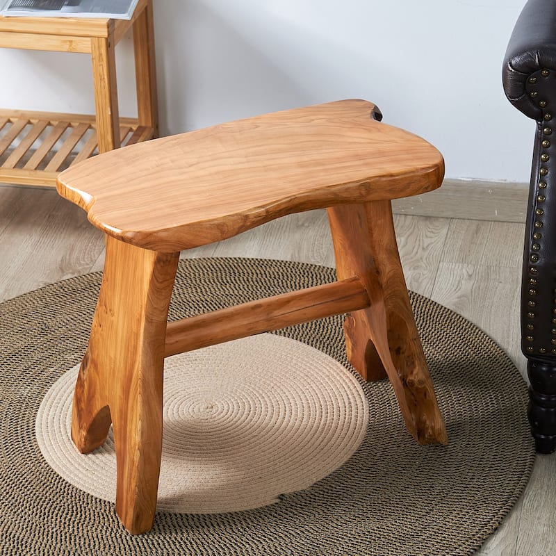 Greenage Cedar Roots Wood Bench