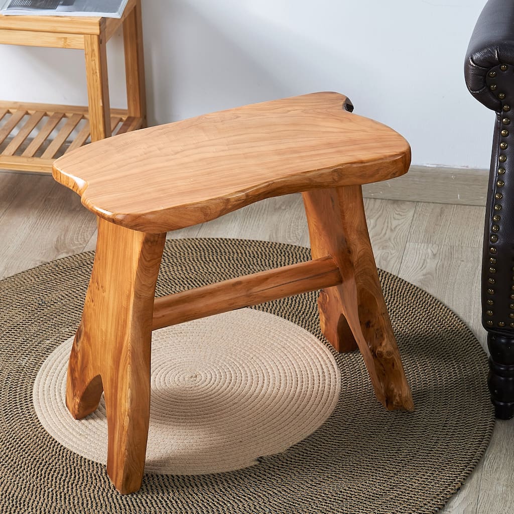 Greenage Cedar Roots Wood Bench