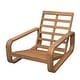 preview thumbnail 12 of 23, Christopher Knight Home - Outdoor Lounge Chair Acacia Wood with Beige Cushions