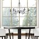 preview thumbnail 1 of 4, Mid-century Modern Farmhouse 6-Lights French Country Chandelier For Dining Room - 35 inches