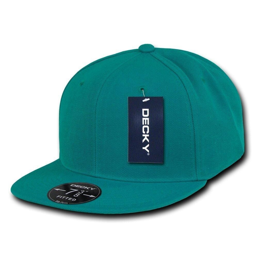 Plain Round Flat Bill Structured