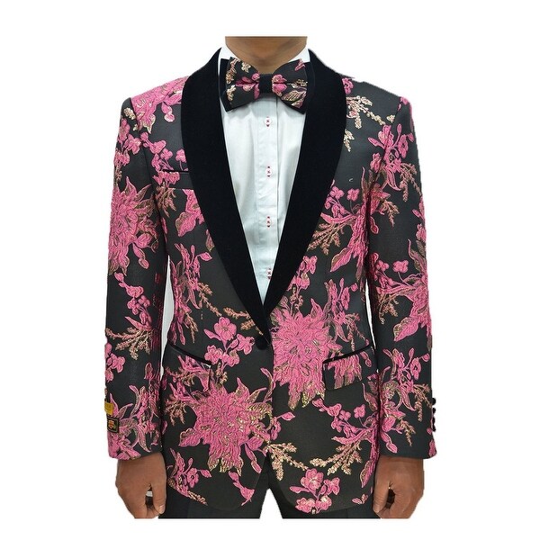 black floral jacket mens