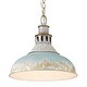 preview thumbnail 5 of 9, Golden Lighting Kinsley 14" Wide Pendant