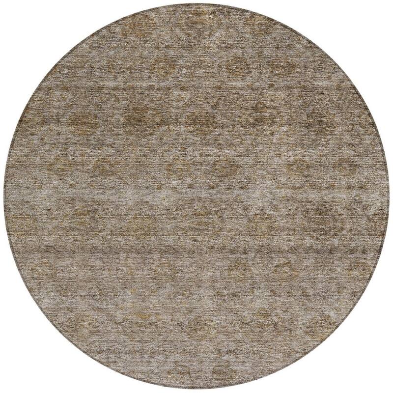 HomeRoots Floral Transitional Rectangle Outdoor Rug