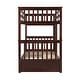 preview thumbnail 12 of 15, Modren Twin over Twin Bunk Bed With Ladders and Two Storage Drawers for Bedroom