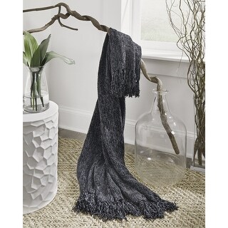 Ashley Furniture Tamish Black Throw