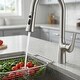 preview thumbnail 16 of 15, Single Handle Kitchen Faucet with Pull-Down Sprayer