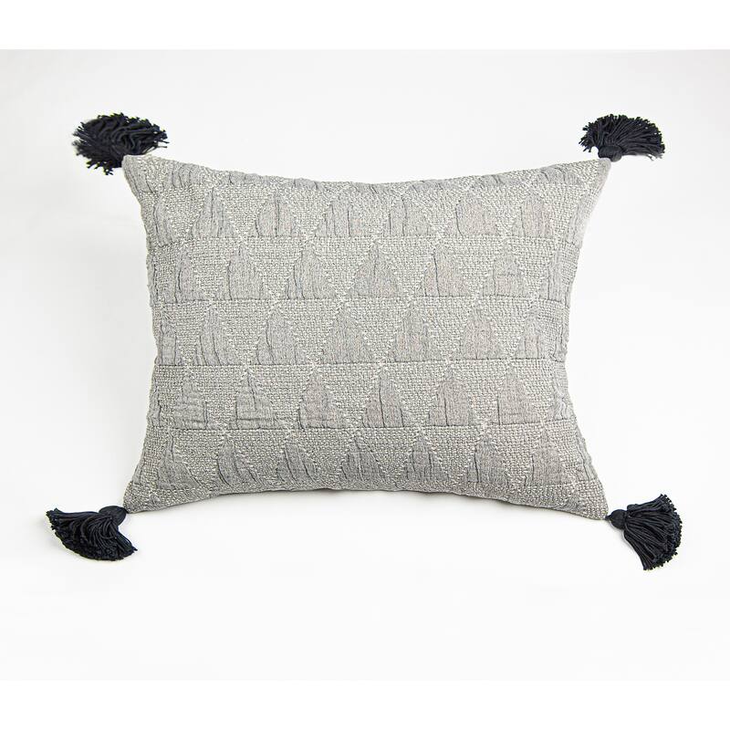 Zeye Asphalt Cotton Pillow Sham - Standard