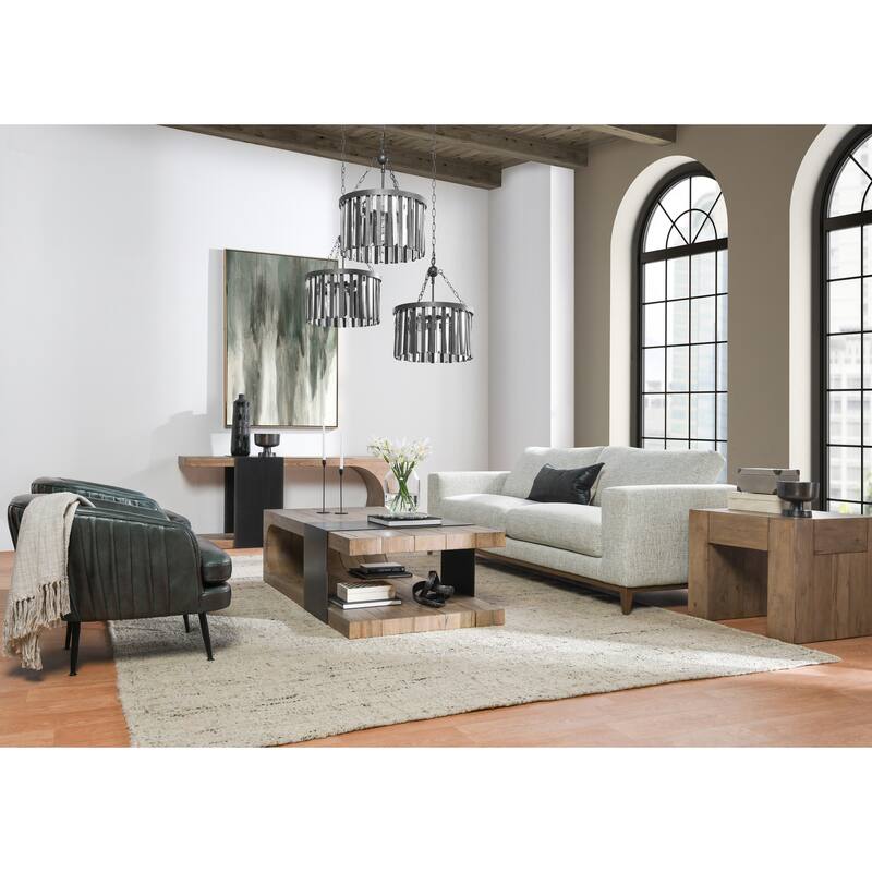Classic Home Donovan 94" Sofa In Gray