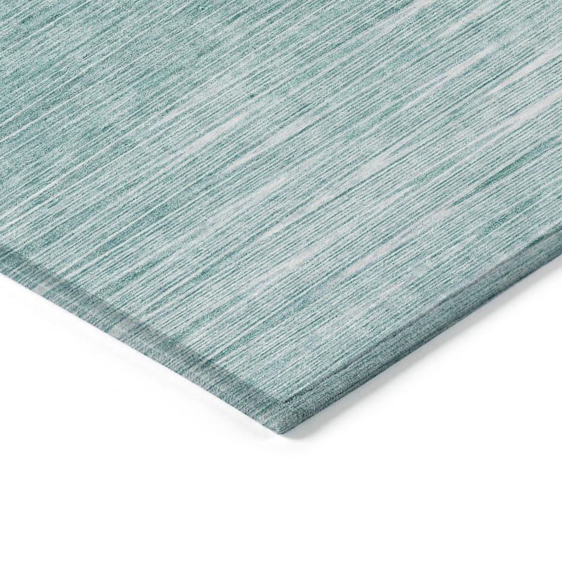 Machine Washable Indoor/ Outdoor Chantille Ombre Stripes Rug