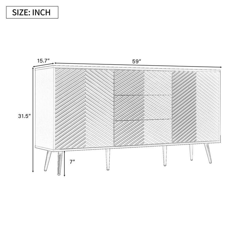 Modern Sideboard with Storage