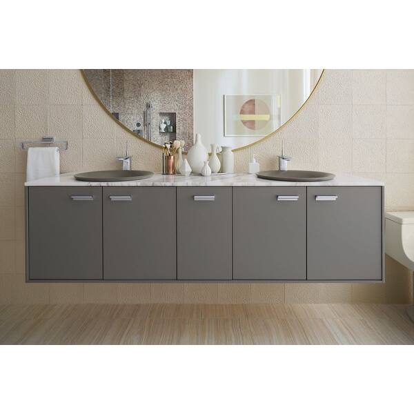 Shop Kohler K 14760 4 Stance Single Hole Bathroom Faucet