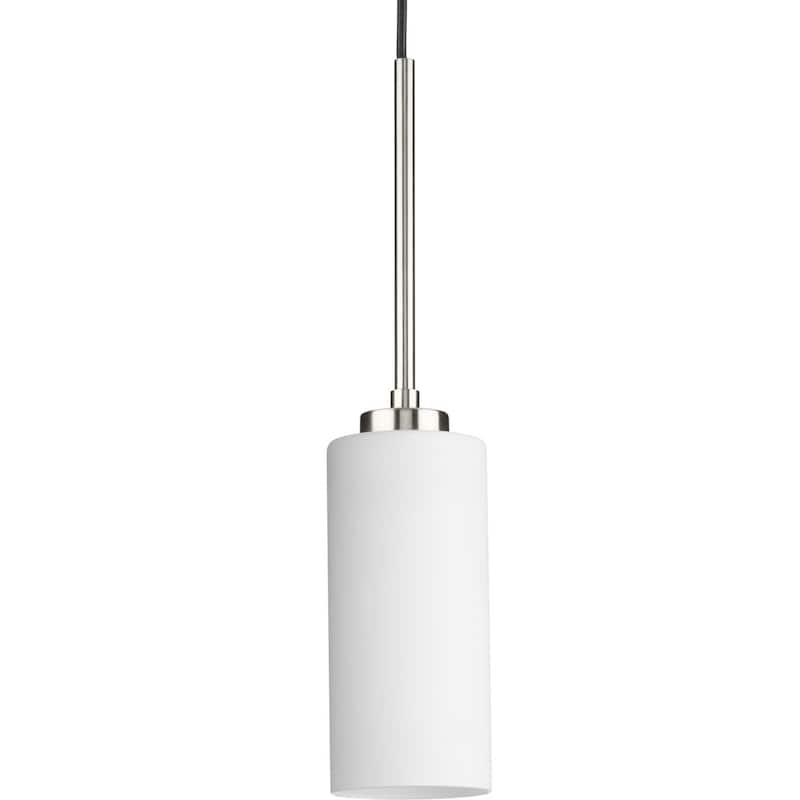 Progress Lighting P500404 Cofield 4" Wide Pillar Candle Mini Pendant - Brushed Nickel