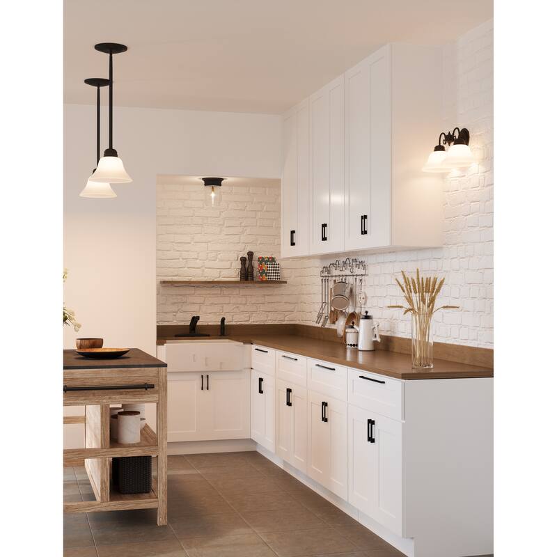 Millbridge Oil Rubbed Bronze Dimmable 2-Light Wall Sconce - Oil Rubbed Bronze - Oil Rubbed Bronze
