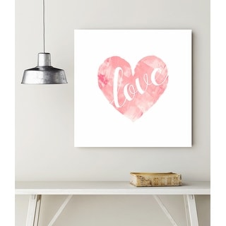 Shop Painted Heart Designs Of Love 12x12 Gallery Wrapped
