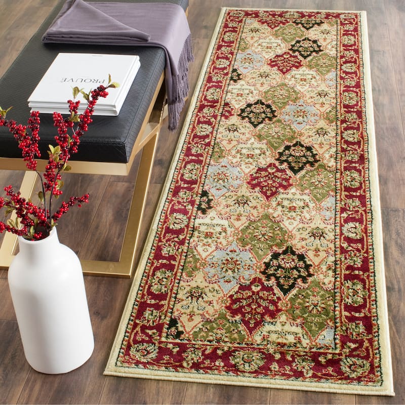 SAFAVIEH Lyndhurst Marylyn Traditional Oriental Rug - 2'3" x 8' Runner - Multi/Red
