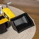preview thumbnail 8 of 7, Aosom CAT Licensed Ride-on Excavator for Kids with Manual Shovel, Yellow