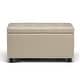 preview thumbnail 25 of 128, WYNDENHALL Essex 34-in. Wide Rectangular Storage Ottoman