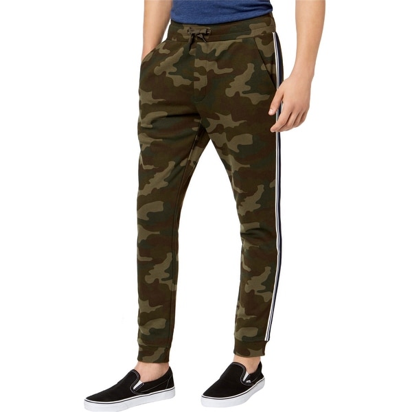 American Rag Mens Varsity Tipped Casual Jogger Pants